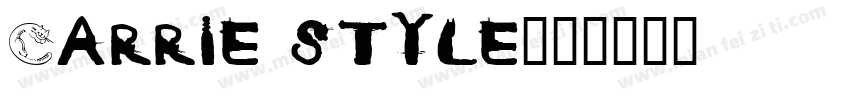 Carrie style字体转换